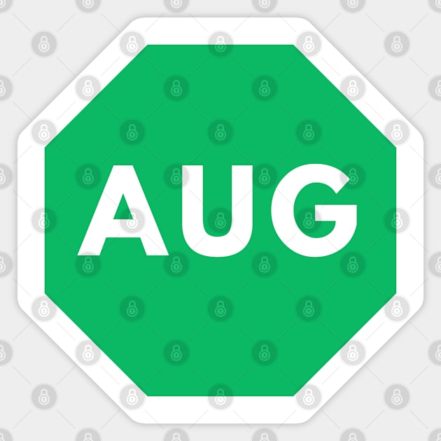 AUG Start Codon Sticker by labstud